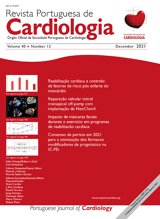 Go to journal home page - Revista Portuguesa de Cardiologia (English Edition)